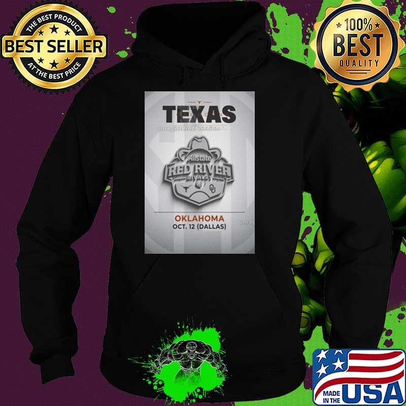 Texas Longhorns Football 2024 Schedule Allstate Red River Rivalry At The Cotton Bowl Shirt Hoodie Texas Longhorns Football 2024 Schedule Allstate Red River Rivalry At The Cotton Bowl Shirt Hoodie