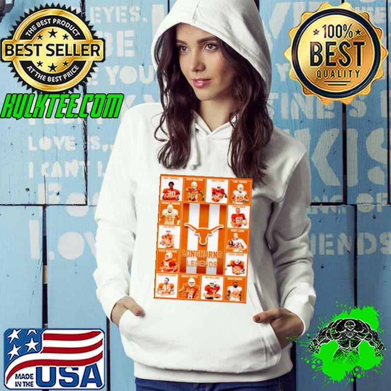 Texas Longhorns legends signatures s Hoodie Texas Longhorns legends signatures s Hoodie