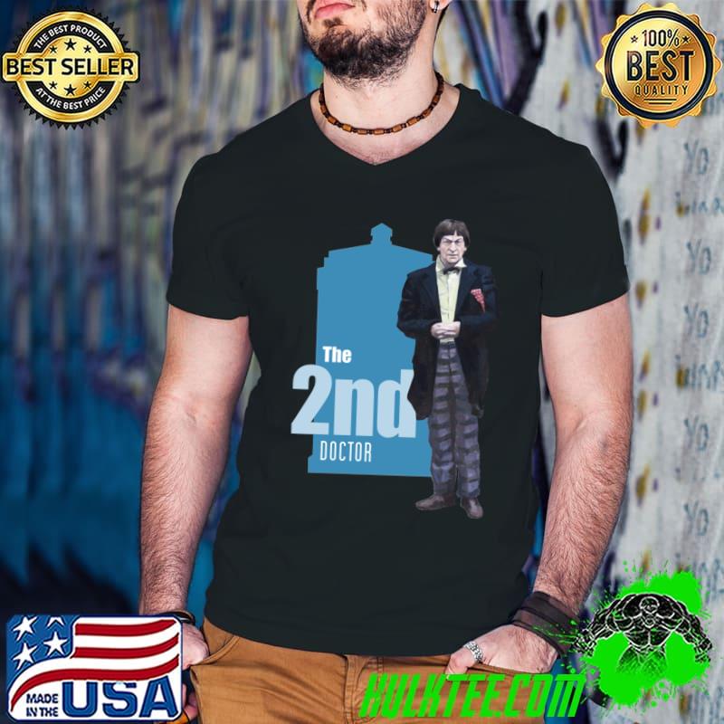 The 2nd Doctor Patrick Troughton English actor best T-Shirt