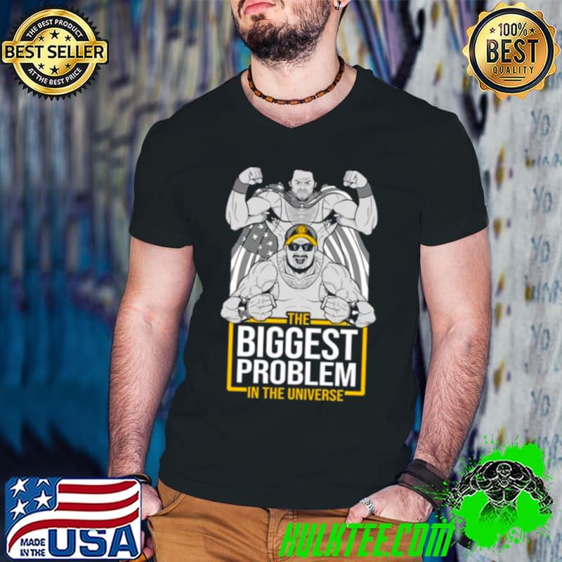The Biggest Problem In The Universe American Flag s Guys V Neck The Biggest Problem In The Universe American Flag s Guys V Neck