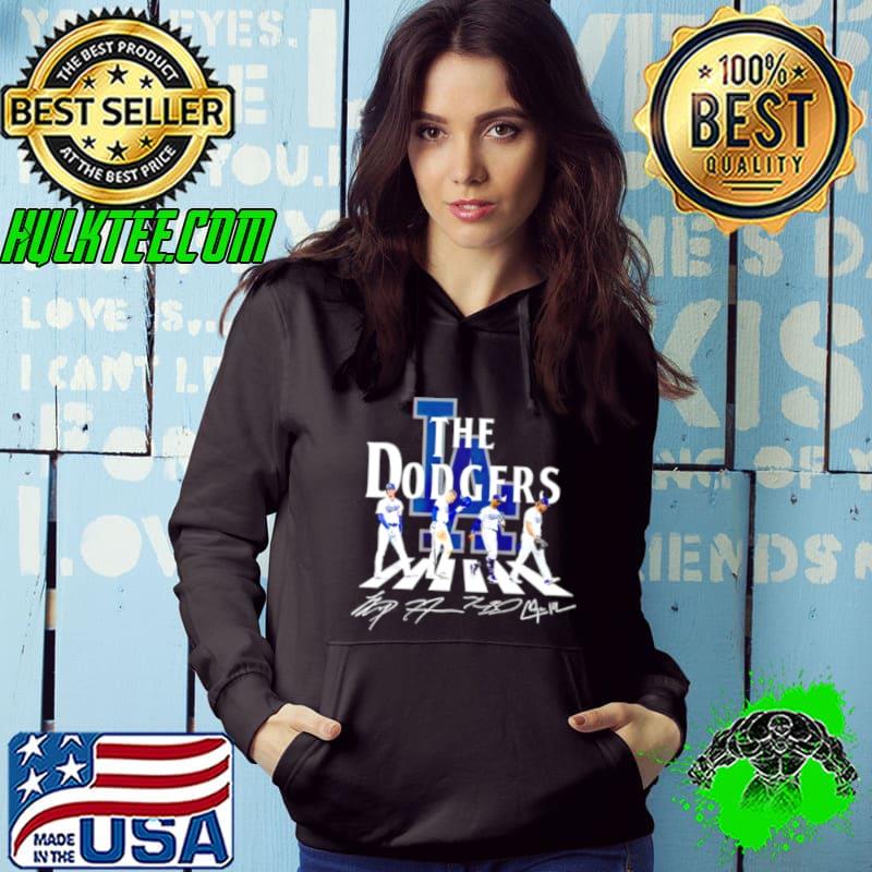 The Dodgers Abbey Road Shohei Ohtani Freddie Freeman Signatures Shirt Hoodie The Dodgers Abbey Road Shohei Ohtani Freddie Freeman Signatures Shirt Hoodie