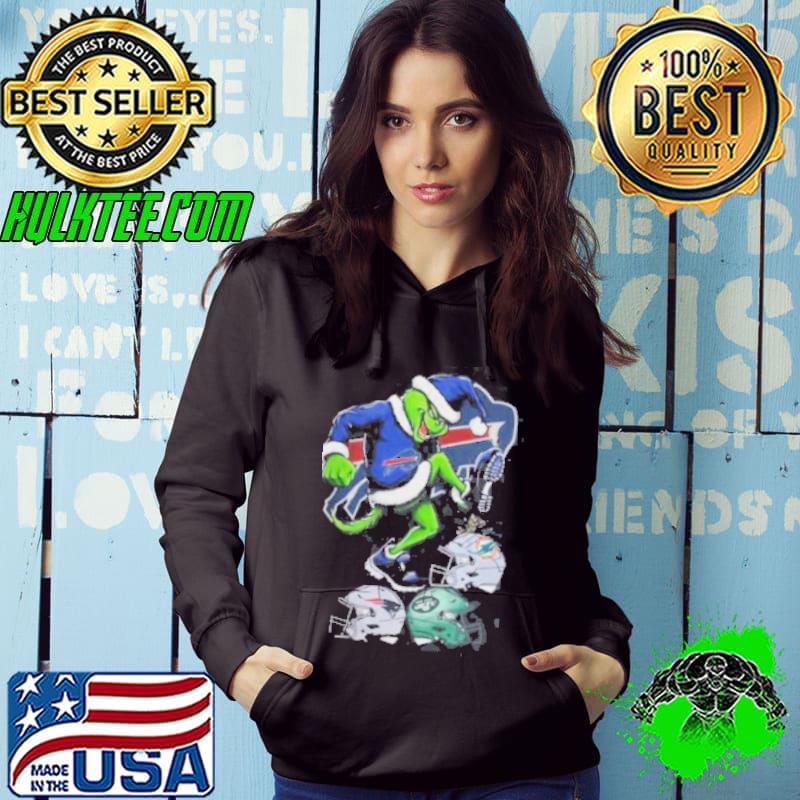 The Grinch Buffalo Bills Stomp On NFL Teams Christmas Shirt