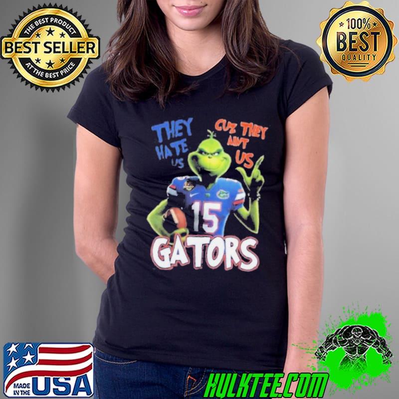 The Grinch They Hate Us Cuz They Ain’t Us Florida Gators 2024 Shirt Ladies Tee The Grinch They Hate Us Cuz They Ain’t Us Florida Gators 2024 Shirt Ladies Tee