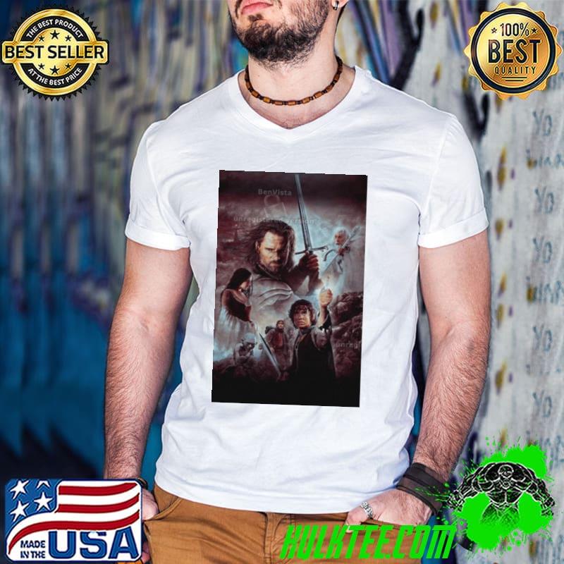 The Lord Of The Rings The Return Of The King Movie poster s Guys V Neck The Lord Of The Rings The Return Of The King Movie poster s Guys V Neck