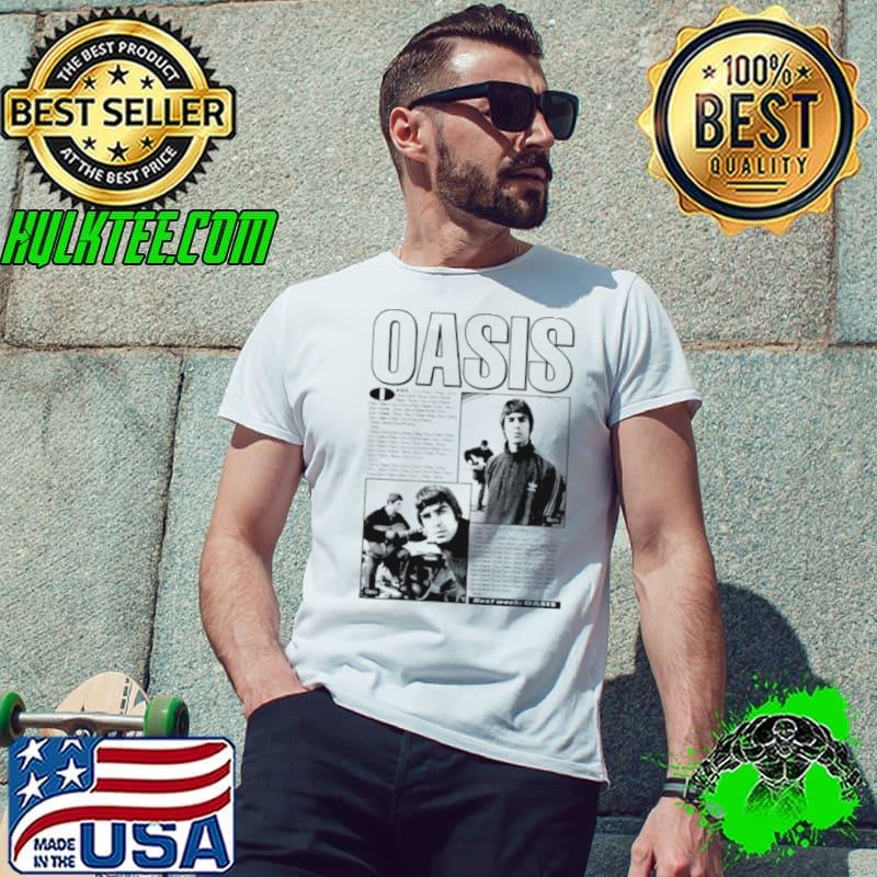 The Oasis Band 90s English rock band formed in Manchester T-Shirt