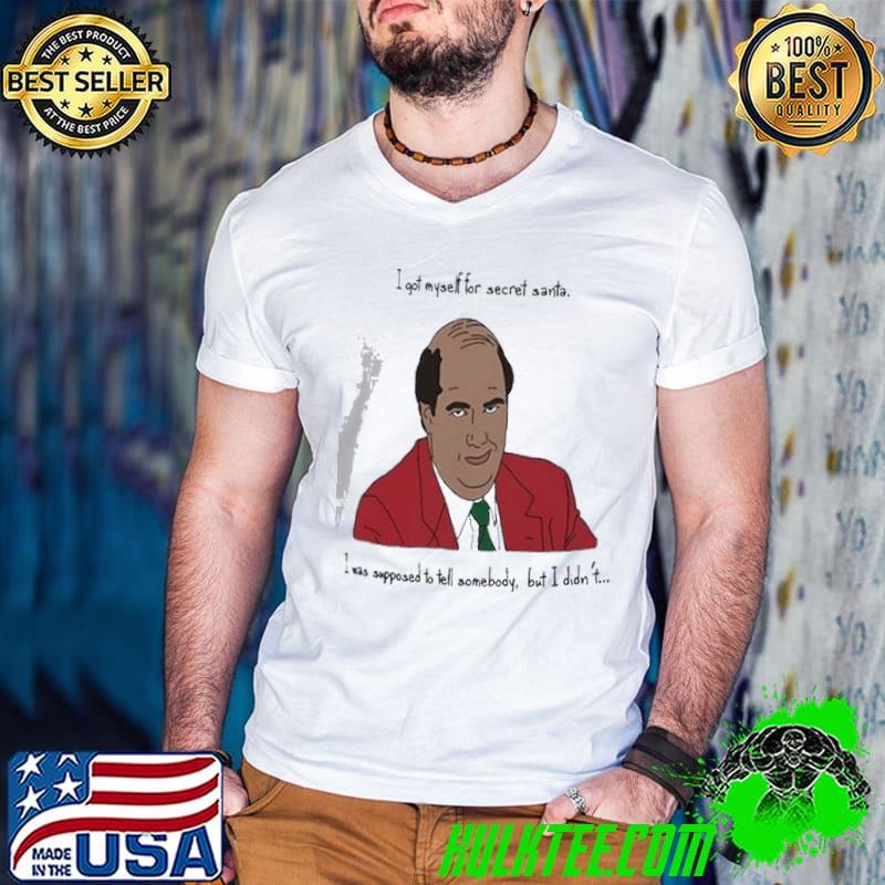 The Office I Got Myself For Secret Santa Shirt Guys V Neck The Office I Got Myself For Secret Santa Shirt Guys V Neck