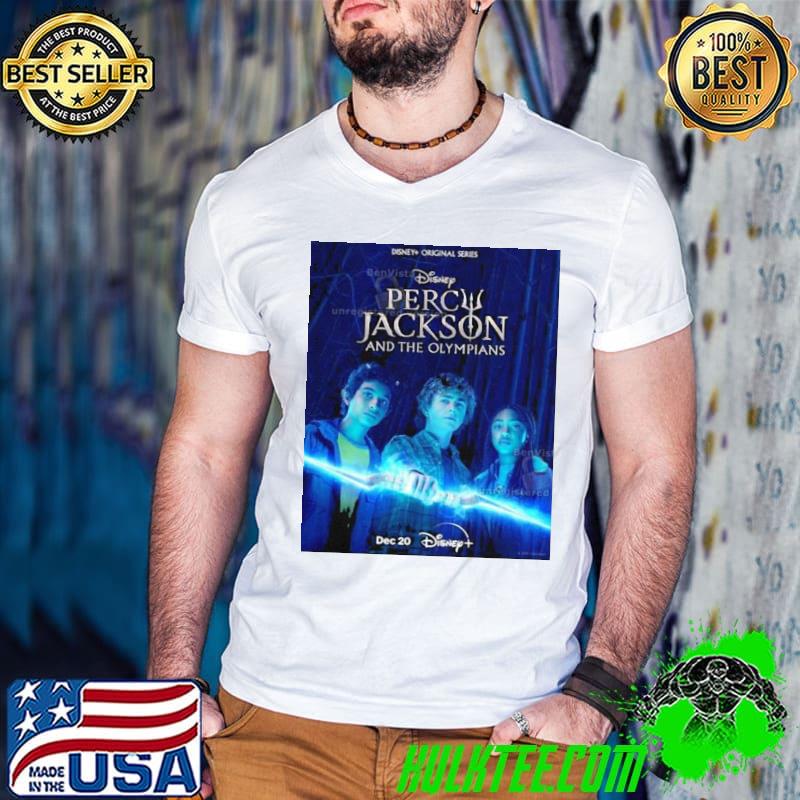 The Percy Jackson Series On Disney Plus Percy Jackson And The Olympians Three Main Characters Percy x Annabeth x Grover Poster Shirt