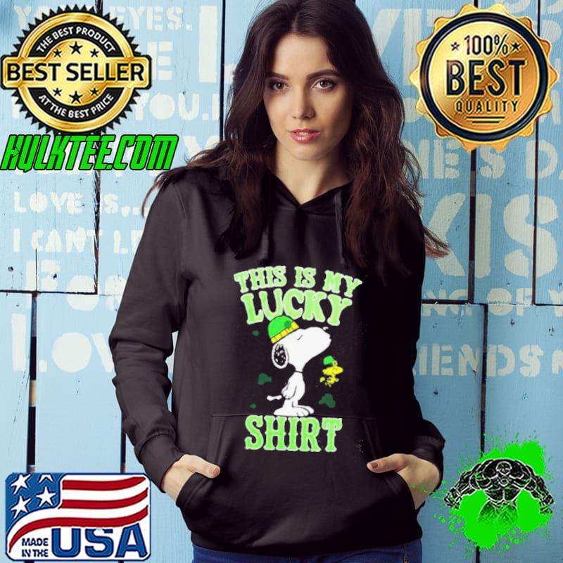 This Is My Lucky Shirt, Snoopy St Patrick’s Day Shirt Hoodie This Is My Lucky Shirt, Snoopy St Patrick’s Day Shirt Hoodie