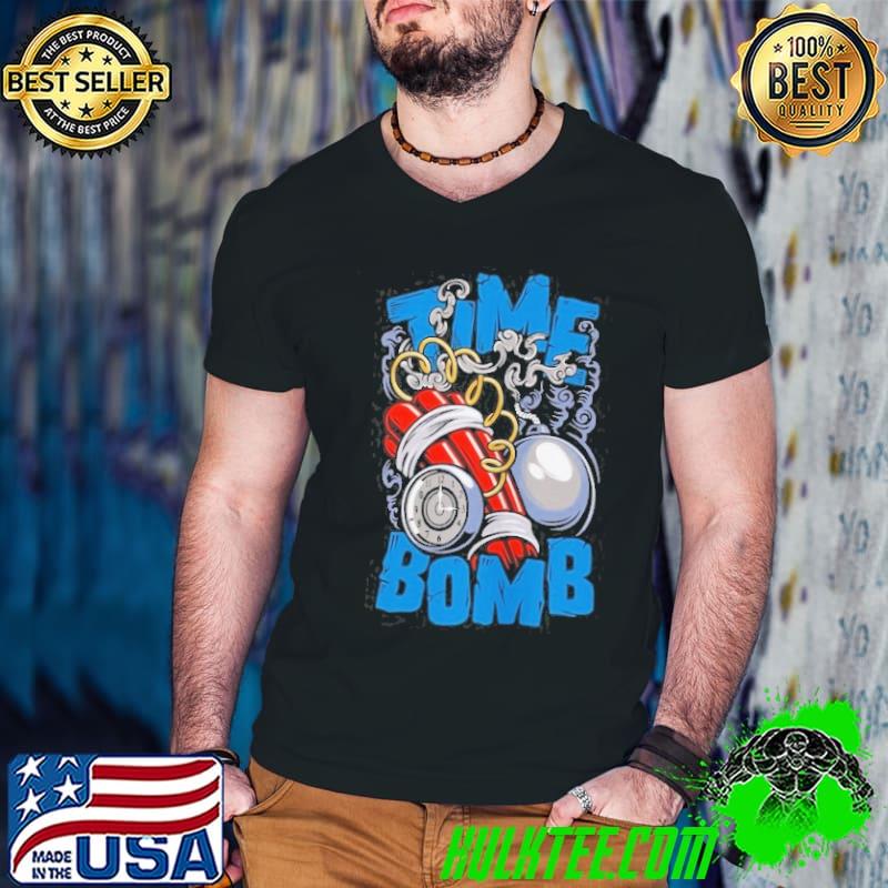 Time Bomb Shirt Guys V Neck Time Bomb Shirt Guys V Neck