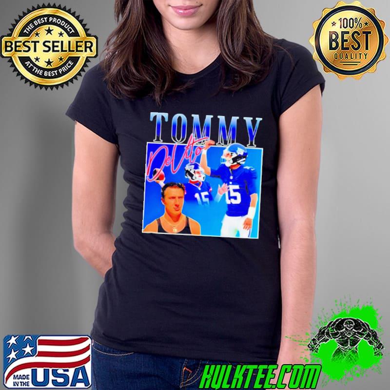 Tommy Cutlets New York Giants football pinched fingers hand s Ladies Tee Tommy Cutlets New York Giants football pinched fingers hand s Ladies Tee