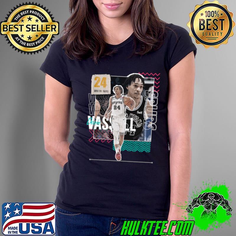 Top devin Vassell American professional basketball player for the San Antonio Spurs T-Shirt Ladies Tee Top devin Vassell American professional basketball player for the San Antonio Spurs T-Shirt Ladies Tee