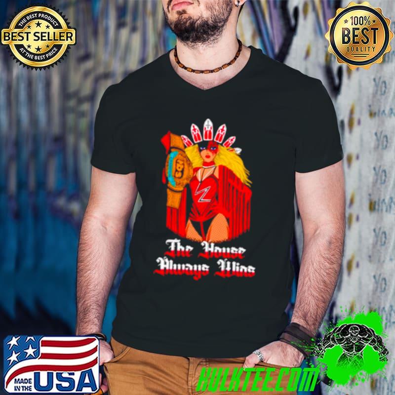 Top julia Hart the house always wins shirt