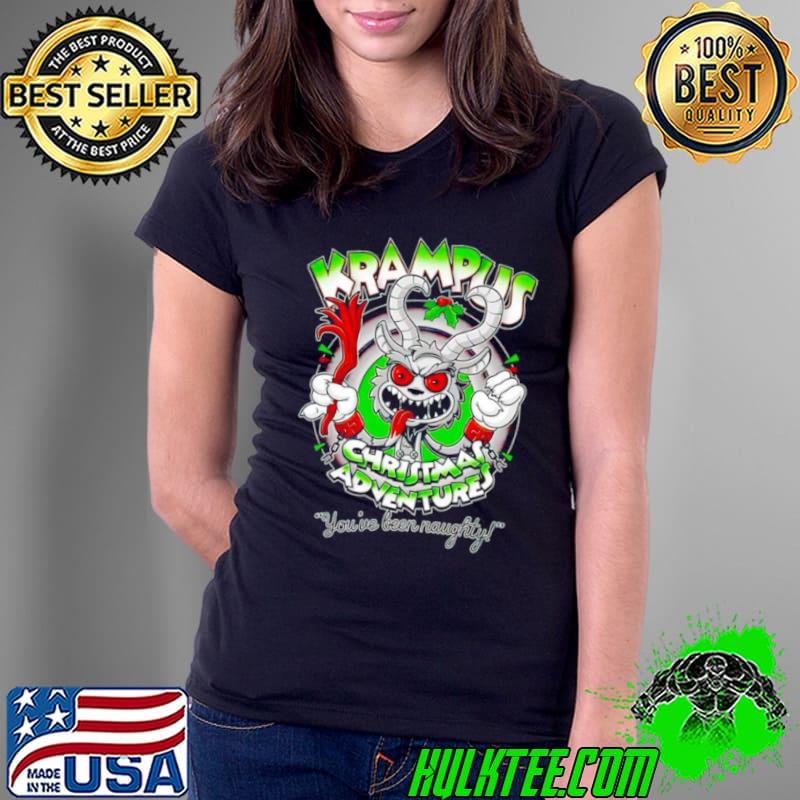 Top krampus Christmas Adventures you’ve been naughty s Ladies Tee Top krampus Christmas Adventures you’ve been naughty s Ladies Tee