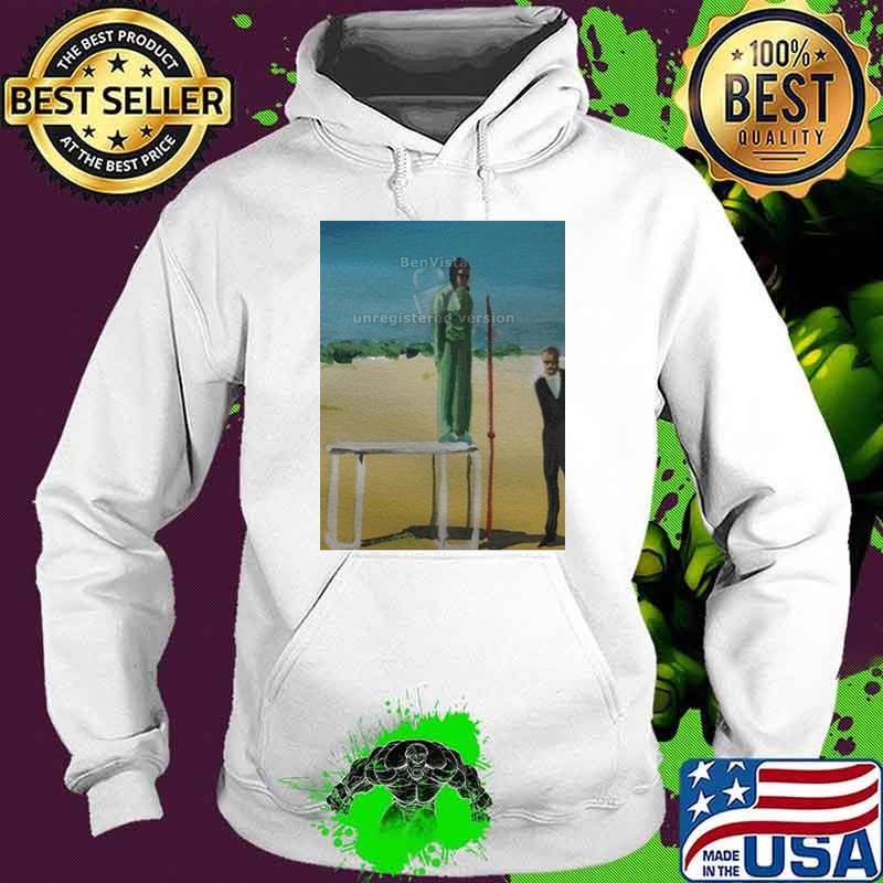 Two People Watch A Jelly Slide Down A Pole Shirt