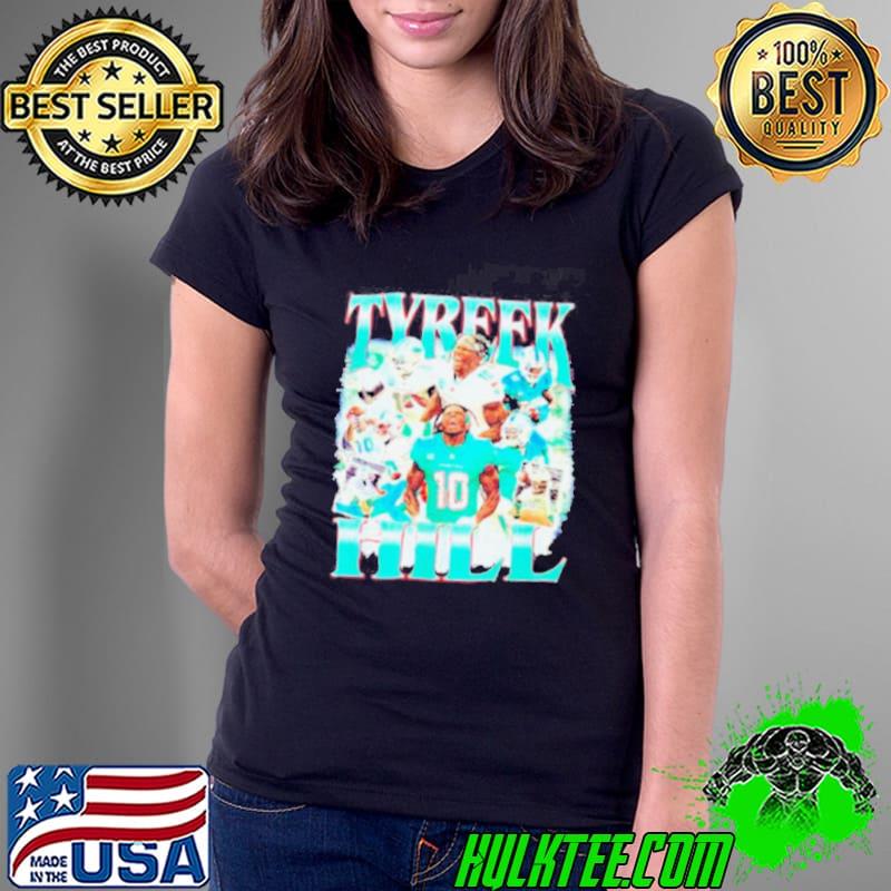Tyreek Hill Miami Dolphins Retro Shirt Ladies Tee Tyreek Hill Miami Dolphins Retro Shirt Ladies Tee