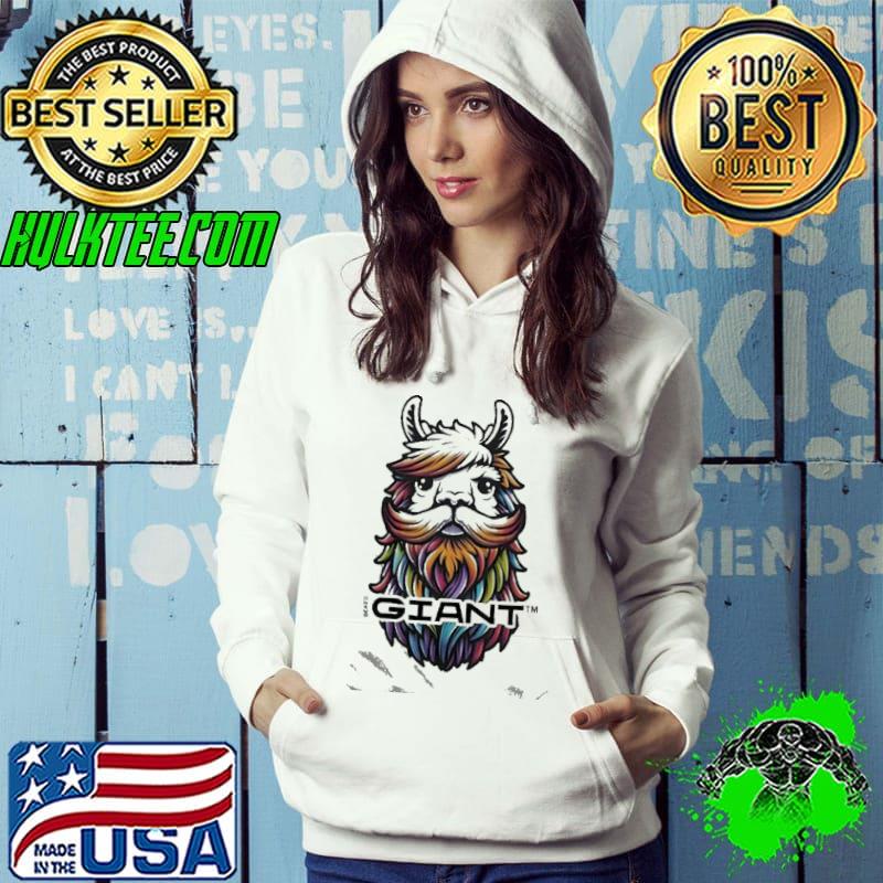 Uncle Studio Beard Alpaca Giant Colorful shirt