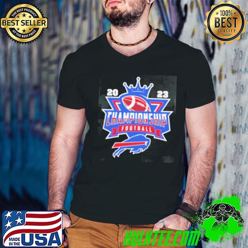 Vintage Buffalo Bills NFL 2023 Championship Crown Logo Shirt
