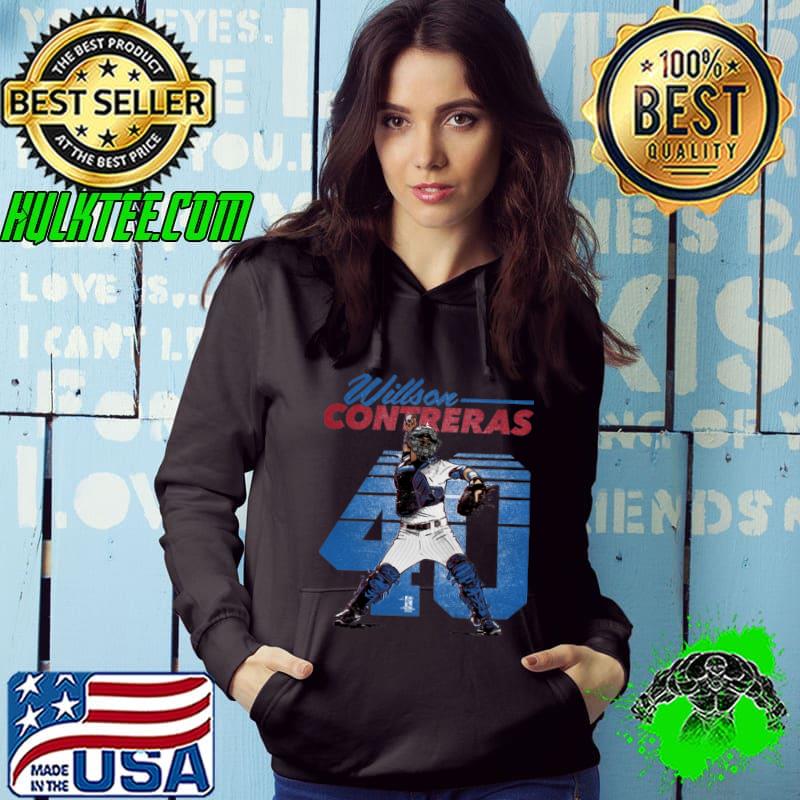 Willson Contreras Venezuelan professional baseball catcher for the St. Louis Cardinals Retro T-Shirt Hoodie Willson Contreras Venezuelan professional baseball catcher for the St. Louis Cardinals Retro T-Shirt Hoodie