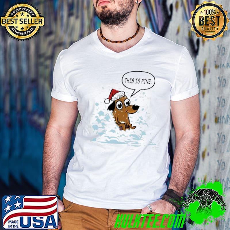 Winter is Fine Shirt Guys V Neck Winter is Fine Shirt Guys V Neck