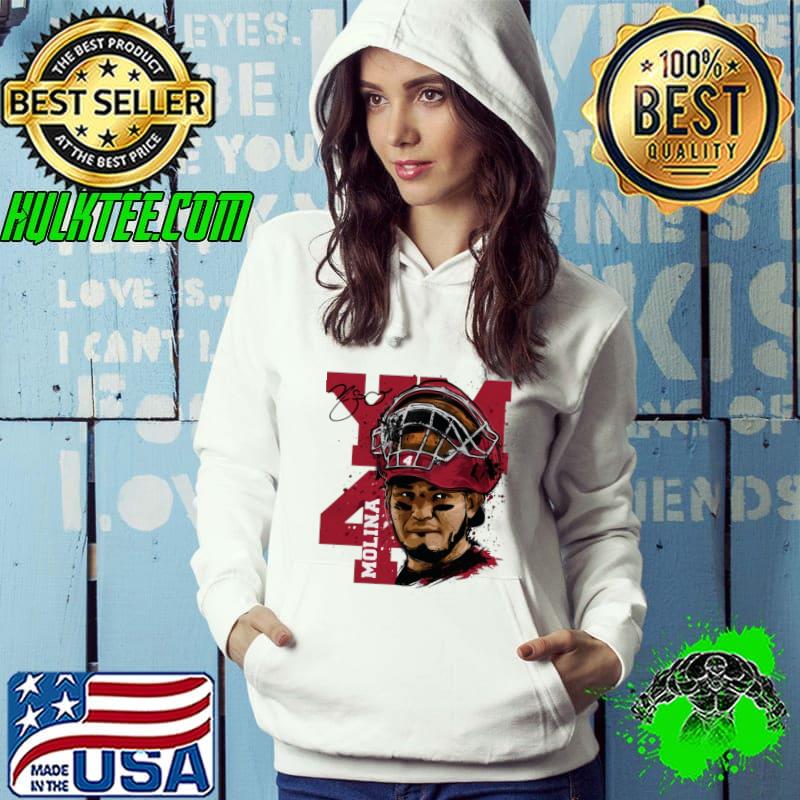 Yadier Molina Signature Puerto Rican former professional baseball catcher St. Louis T-Shirt Hoodie Yadier Molina Signature Puerto Rican former professional baseball catcher St. Louis T-Shirt Hoodie