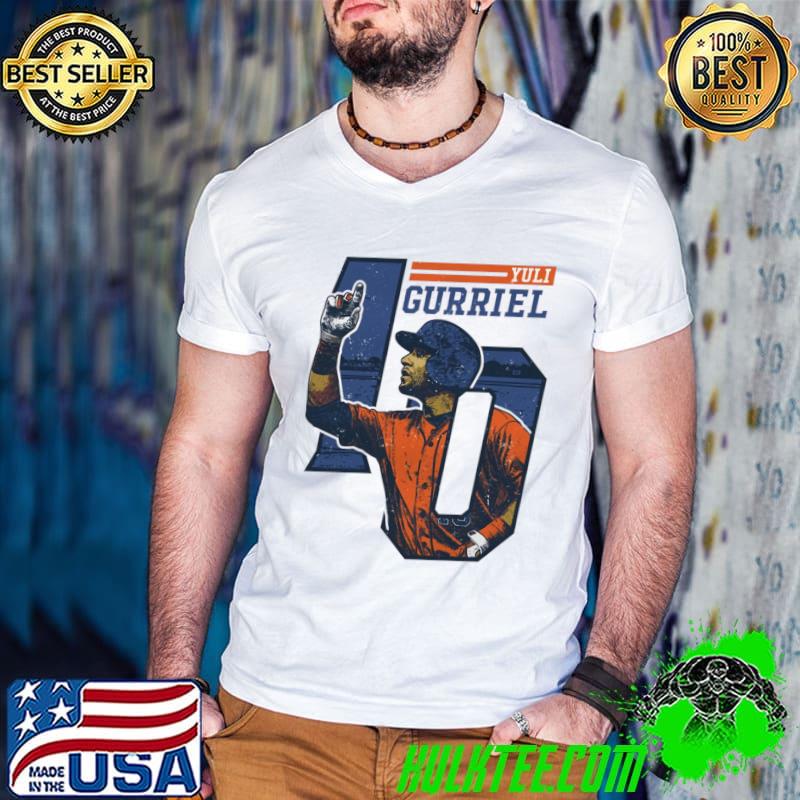 Yuli Gurriel Houston Cuban professional baseball first baseman T-Shirt Guys V Neck Yuli Gurriel Houston Cuban professional baseball first baseman T-Shirt Guys V Neck