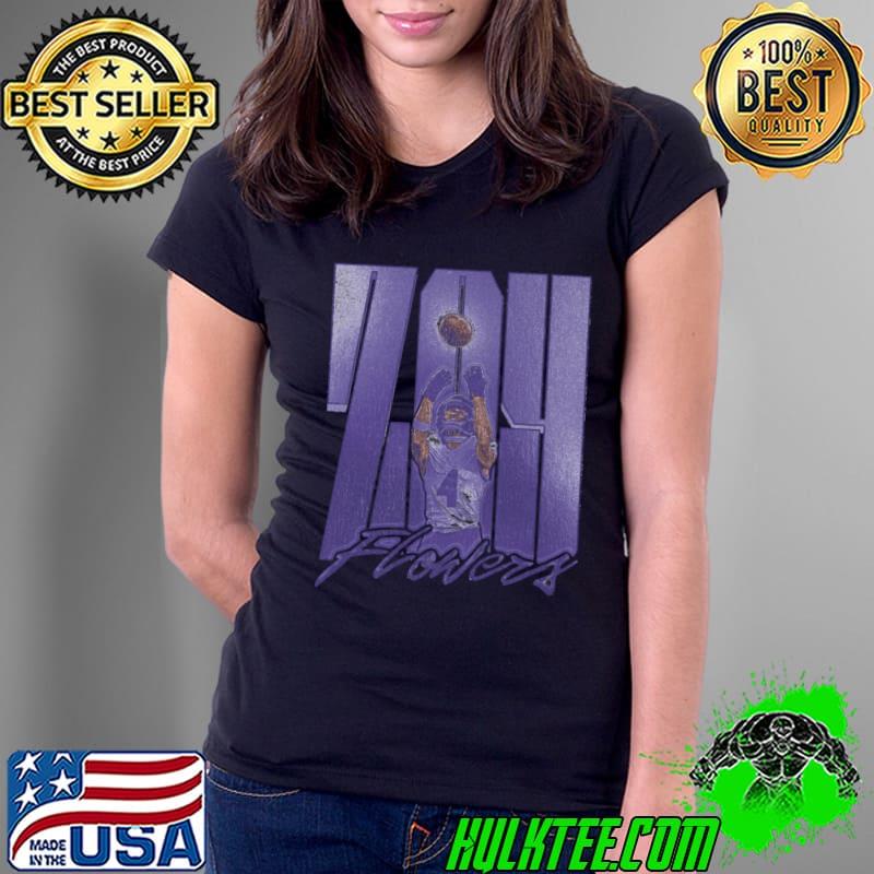 Zay Flowers American football wide receiver for the Baltimore Ravens ZAY T-Shirt