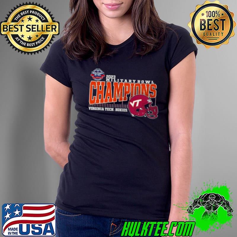 2023 Military Bowl Champions Virginia Tech Hokies Shirt