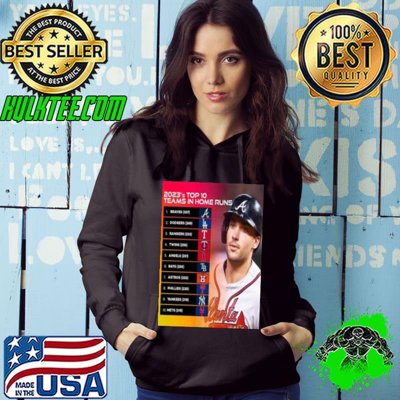 2023 Top 10 Teams In Home Runs MLB s Hoodie 2023 Top 10 Teams In Home Runs MLB s Hoodie
