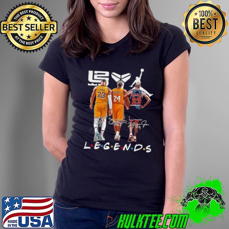 2024 Legends Lebron James Kobe Bryant And Michael Jordan Signatures Shirt Ladies Tee 2024 Legends Lebron James Kobe Bryant And Michael Jordan Signatures Shirt Ladies Tee