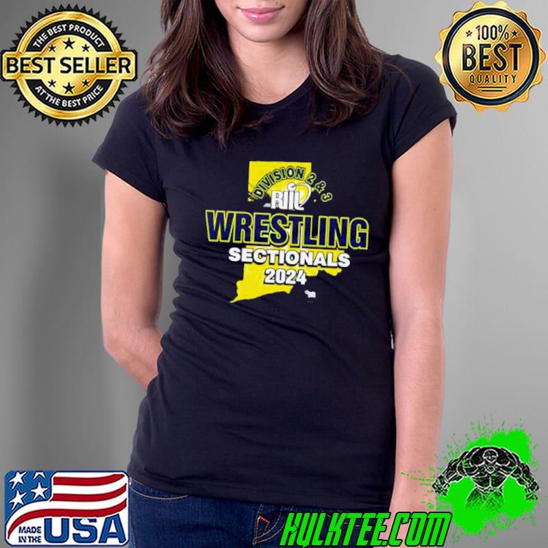 2024 RIIL Division 2&3 Wrestling Sectionals Shirt Ladies Tee 2024 RIIL Division 2&3 Wrestling Sectionals Shirt Ladies Tee