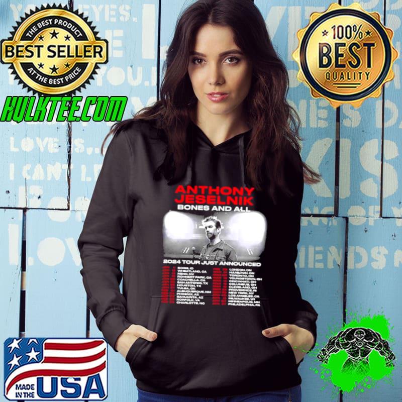Anthony Jeselnik Bones and All 2024 Tour s Hoodie Anthony Jeselnik Bones and All 2024 Tour s Hoodie