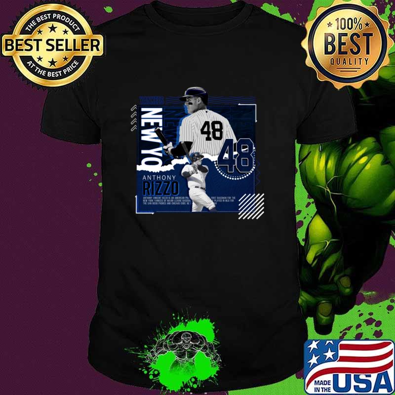 Anthony rizzo American professional baseball first baseman for the New York Yankees T-Shirt Unisex Anthony rizzo American professional baseball first baseman for the New York Yankees T-Shirt Unisex