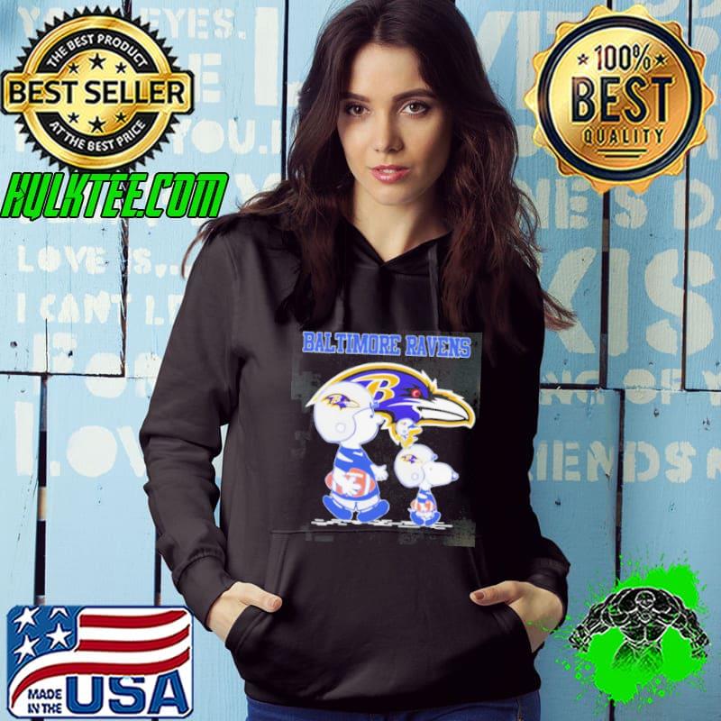 Baltimore Ravens Snoopy Play Soccer Shirt