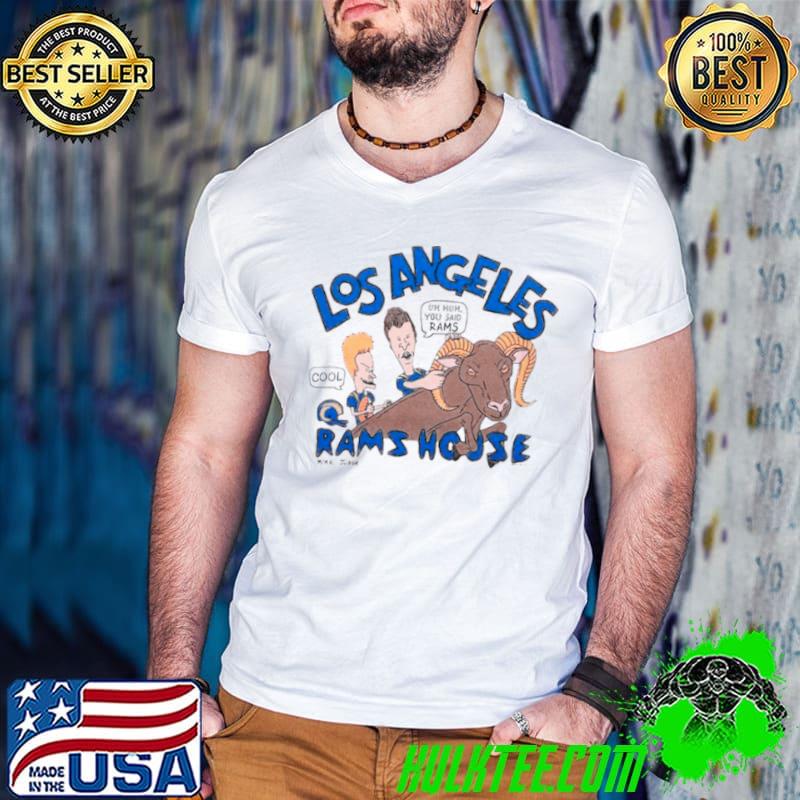 Beavis And Butt head X Los Angeles Rams House New Shirt Guys V Neck Beavis And Butt head X Los Angeles Rams House New Shirt Guys V Neck