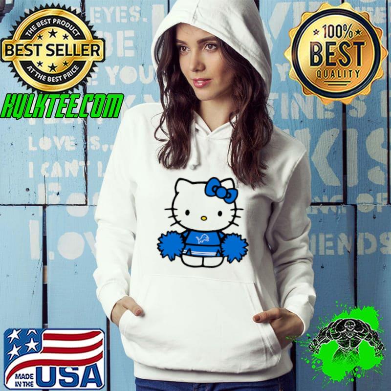 Best hello Kitty Detroit Lions Cheerleader shirt Best hello Kitty Detroit Lions Cheerleader shirt
