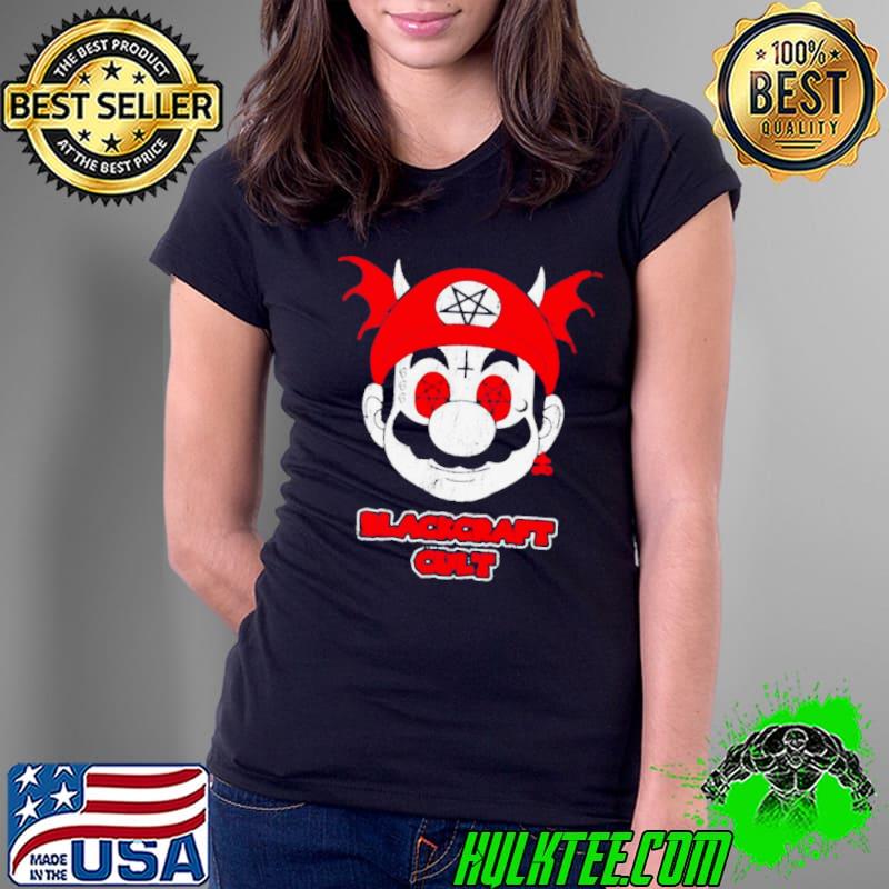 Blackcraft it’s a me Satan Mario shirt