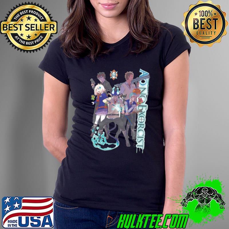 Blue Exorcist Anime Friend Squad shirt