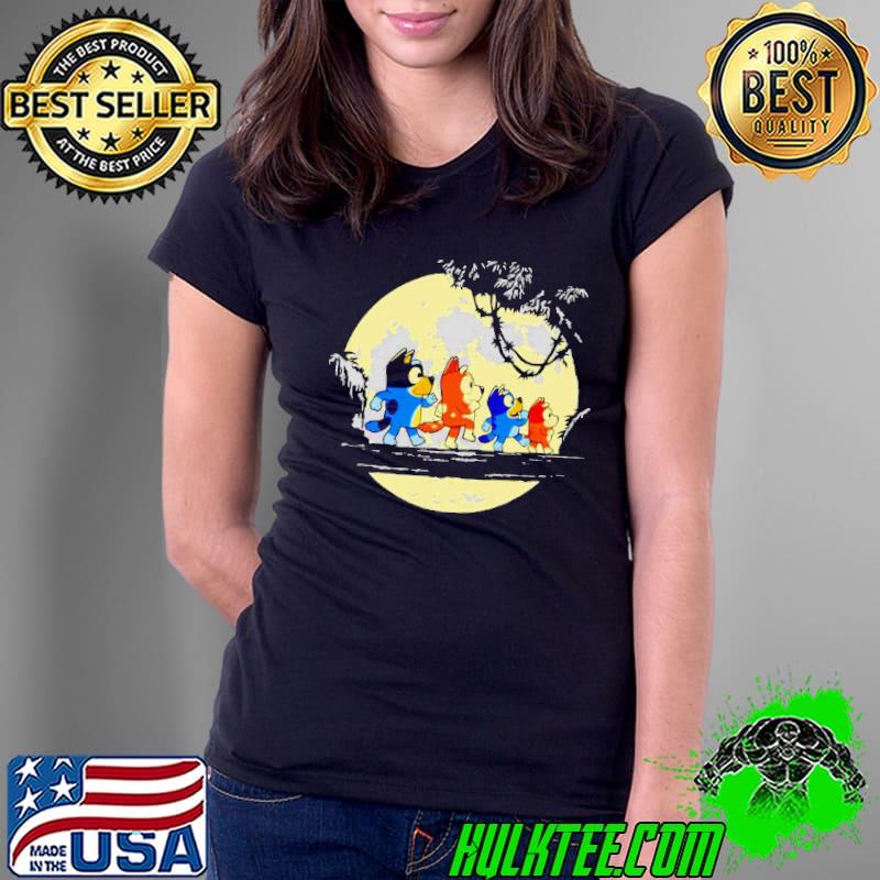 Bluey Heeler family follow my lead shirt