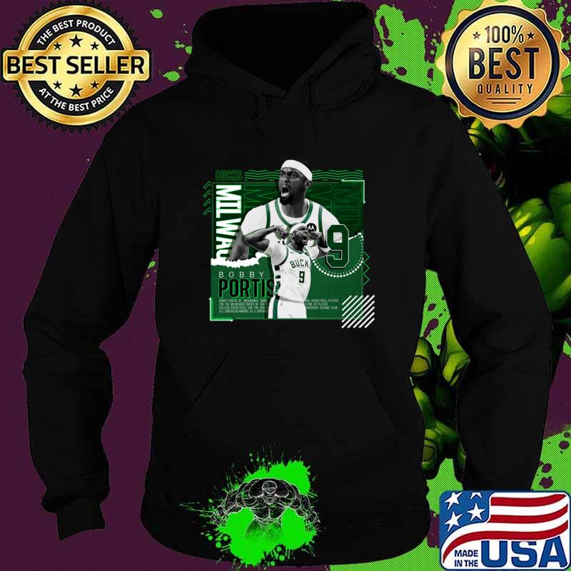 Bobby portis American professional basketball player for the Milwaukee Bucks T-Shirt