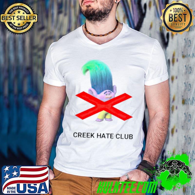 Branch Trolls creek hate club s Guys V Neck Branch Trolls creek hate club s Guys V Neck