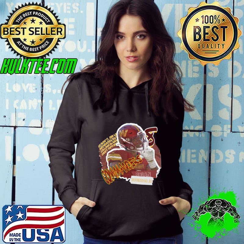 Brian Robinson Superstar American football running back for the Washington Commanders T-Shirt