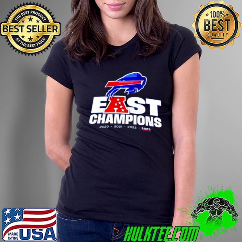 Buffalo Bills East Champions 2020 2021 2022 2023 Logo Shirt Ladies Tee Buffalo Bills East Champions 2020 2021 2022 2023 Logo Shirt Ladies Tee