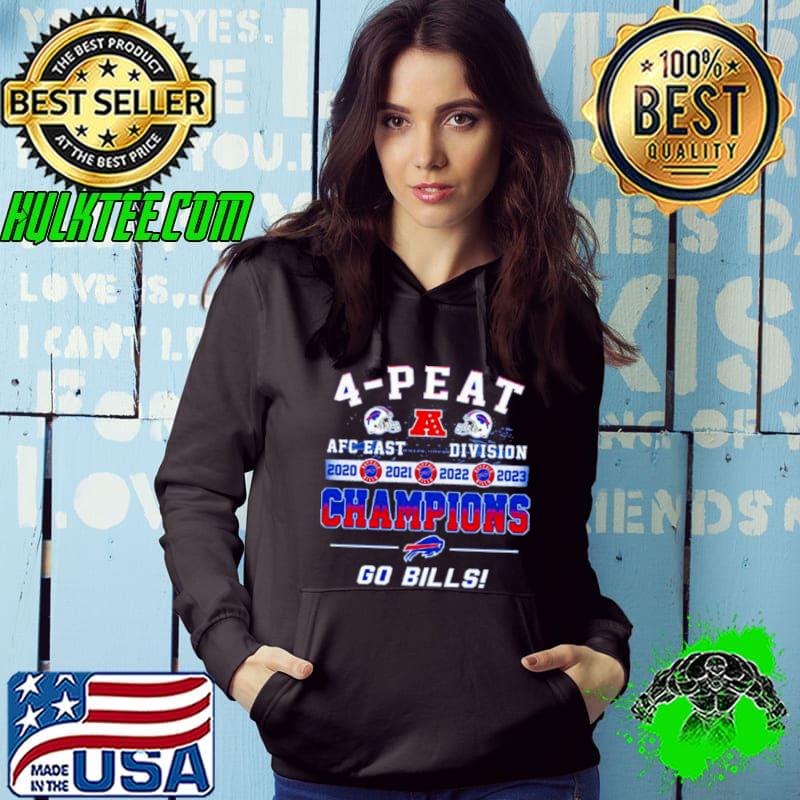 Buffalo Bills Go Bills 4 Peat AFC East Division Champions 2020 2021 2022 2023 Shirt