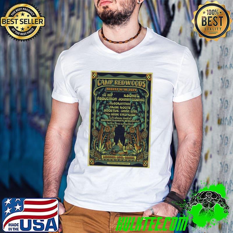 Camp Redwoods 2024 August 16 18 Navarro, CA Camp Navarro Poster Shirt Guys V Neck Camp Redwoods 2024 August 16 18 Navarro, CA Camp Navarro Poster Shirt Guys V Neck