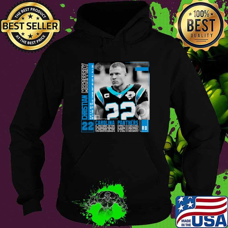 Christian Mccaffrey American football running for carolina panthers T-Shirt