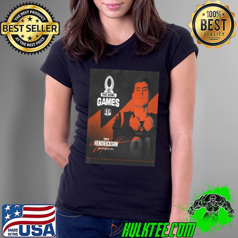 Cincinnati Bengals Trey Hendrickson Named To AFC 2024 Pro Bowl Shirt