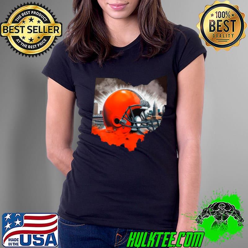 Cleveland Browns Proud Map Shirt