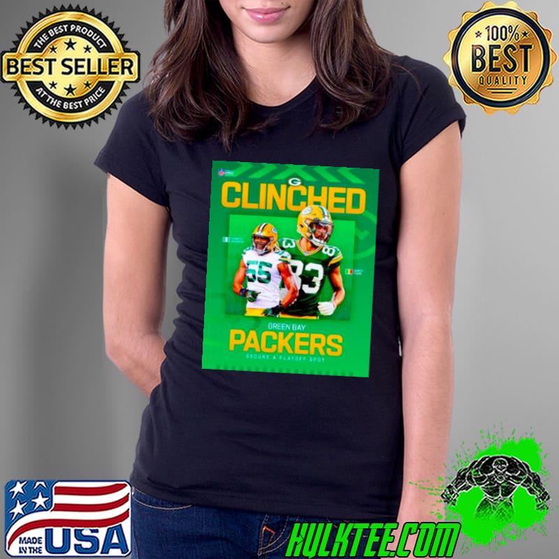 Cliched Green Bay Packer Secure A Playoff Spot NFL 2024 Shirt