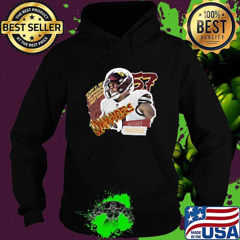 Cody Barton American football linebacker for the Washington Commanders T-Shirt