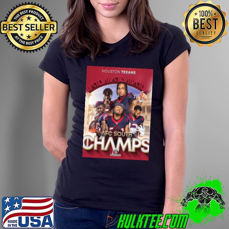 Congrats To Houston Texans Are The AFC South Champions NFL Playoffs Seasons 2023 Shirt